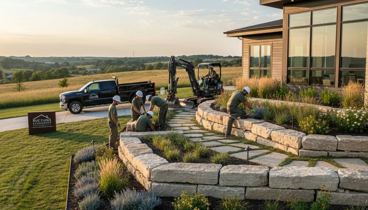 Landscaping services in Overland Park, KS for residential and commercial properties