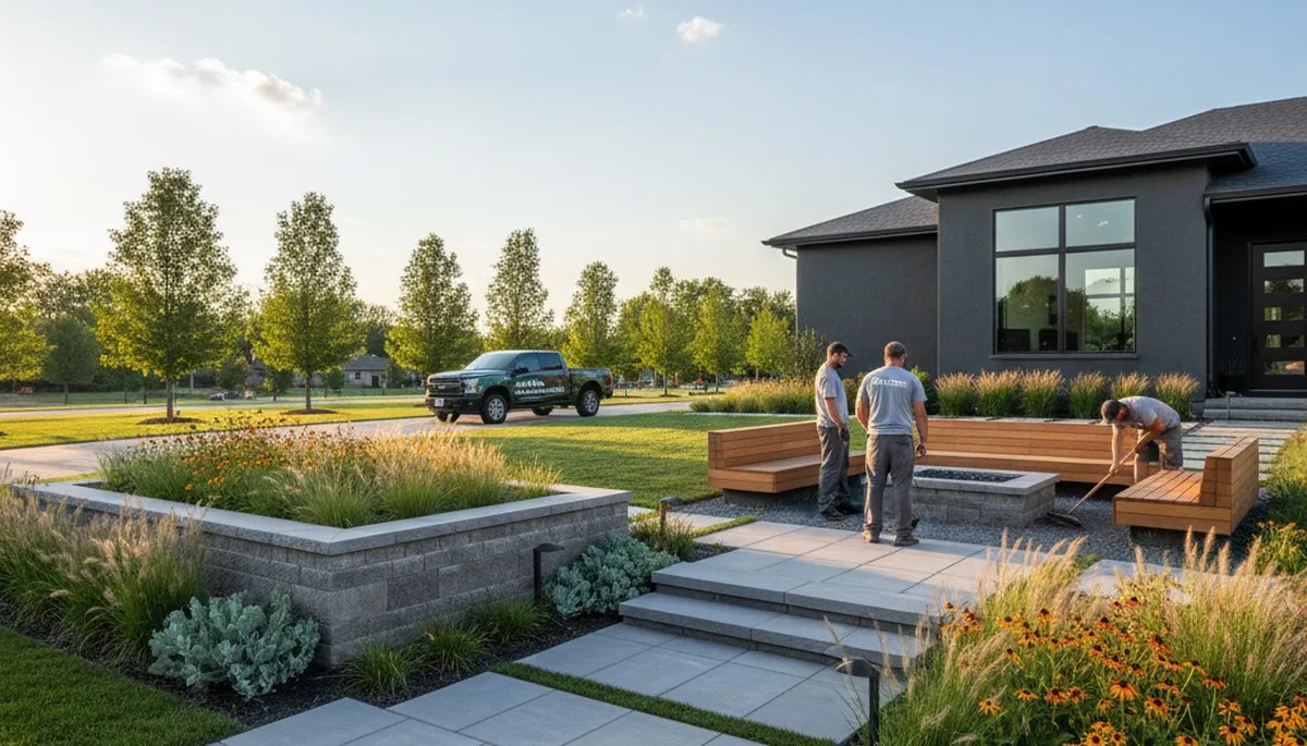 Landscaping services in Overland Park, KS for residential and commercial properties