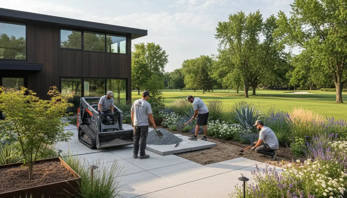 Landscaping service in Overland Park, KS for lawn care and outdoor property maintenance