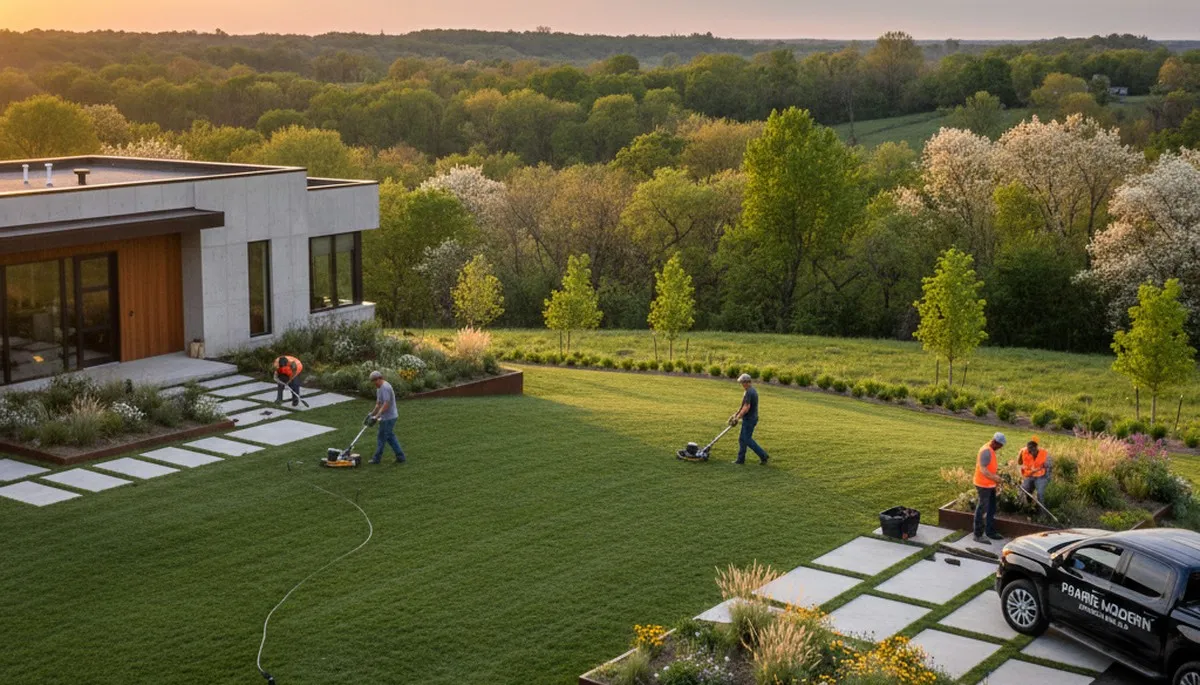 Landscaping service in Overland Park, KS for residential and commercial outdoor property care