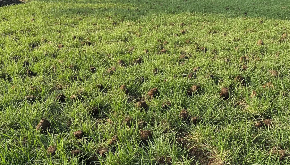 Healthy lawn recovering after core aeration by Chop Chop Landscaping in Overland Park, KS
